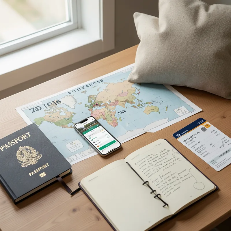 Préparer un voyage en 2026 : guide complet pour tout organiser