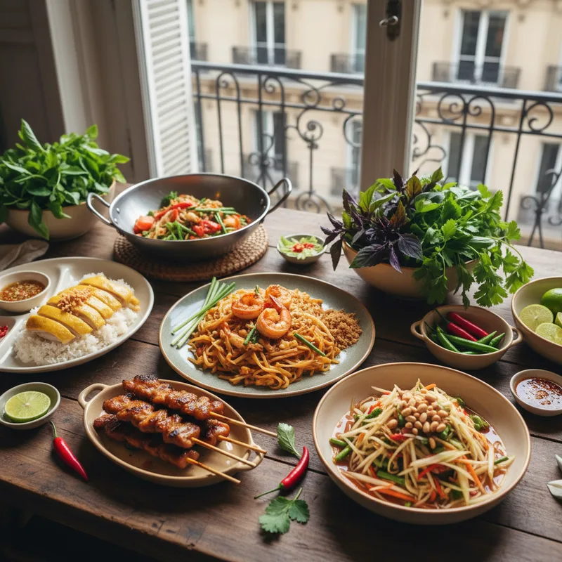 Street Bangkok à Paris : restaurants, menu et spécialités thaïes
